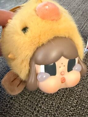 New Sealed Pop Mart Crybaby Cry Me an Ocean Plush Pendant Pufferfish